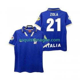 Divisa di Calcio Italia ZOLA 21 Retro Prima 1996